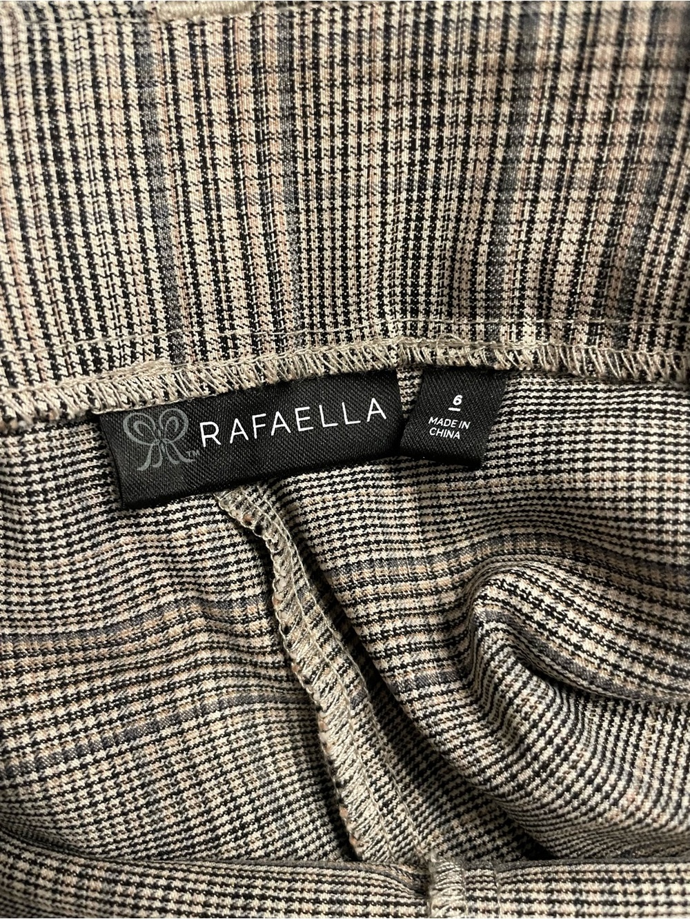 Rafaella Striped Straight-Leg Pants - Picture 3 of 3